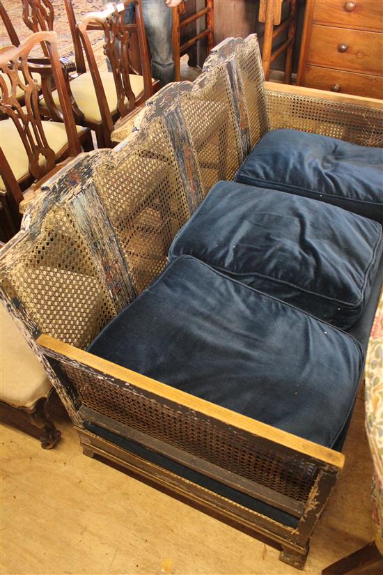 Bergere settee